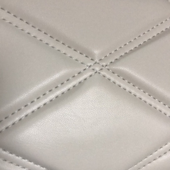 Michael Michael Kors Serena MD Flap Bag Convertible Shoulder Crossbody White - Picture 13 of 15